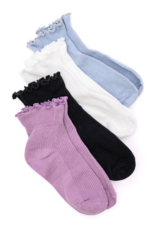  I'm Your Gal Frilly Socks Four Pack