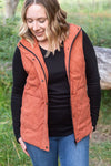 IN STOCK Corduroy Vest - Pumpkin