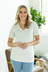 Olivia Tee - Oatmeal | Women's Short Sleeve