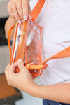 IN STOCK Clear Bag - Orange | Women's Crossbody Bag