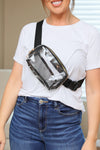 IN STOCK Clear Bag - Black | Women's Crossbody Bag