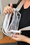 IN STOCK Clear Bag - White | Women's Crossbody Bag