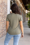 Sophie Pocket Tee - Olive | Women's Short Sleeve