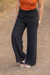 IN STOCK Presley Palazzo Pants - Black | Women's Wide-Leg Pants