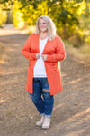 IN STOCK Classic Cardigan - Pumpkin