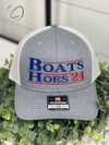 Adult Boats n' Hoes 2024 Embroidered Snapback Hat