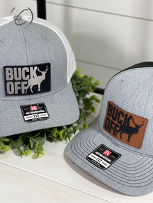  Adult Buck Off Patch Snapback Hat