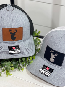  Adult Buck Silhouette Snapback Hat