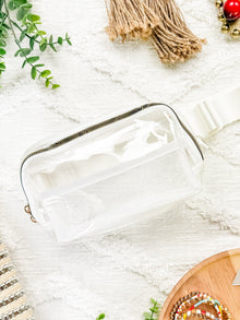  Clear Bag - White | Women's Crossbody Bag