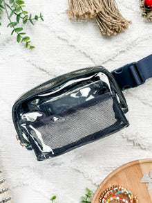  Clear Bag - Navy | Women's Crossbody Bag