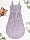 IN STOCK Reagan Ribbed Midi Dress - Lavender Floral | Women's Dress