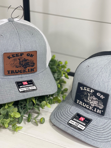  Adult Keep On Truckin' Patch Snapback Hat