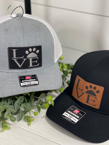  Adult Love Paw Patch Snapback Hat