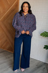 Magic Wide Leg Pants in Navy