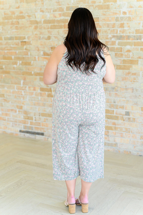 Lucky In Love Floral Jumpsuit