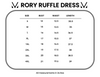 IN STOCK Rory Ruffle Dress - Golden Floral FINAL SALE