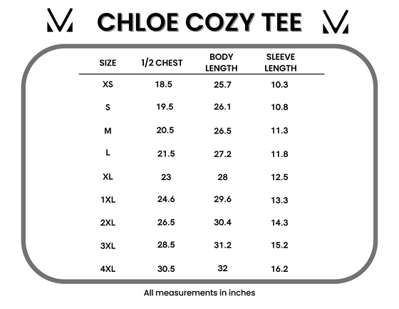 Chloe Cozy Tee - Purple | Women's V-Neck Top