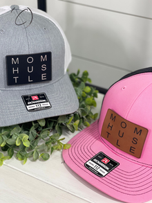  Adult Mom Hustle Patch Snapback Hat