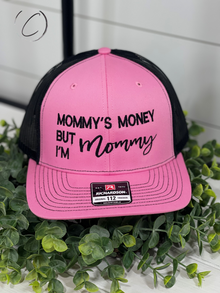  Adult Mommy's Money Embroidered Snapback Hat