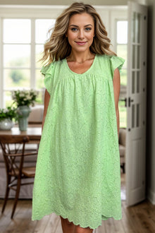  Neon Lights - Eyelet Dress