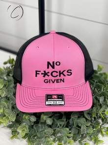  Adult No F*cks Given Embroidered Snapback Hat