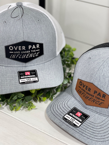  Adult Over Par Under The Influence Patch Snapback Hat