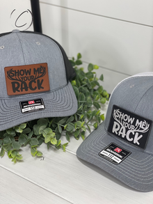  Adult Show Me Your Rack Patch Snapback Hat