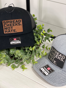  Adult Spread Cheeks. Not Hate. Patch Snapback Hat