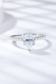  1.8 Carat Moissanite Side Stone Ring